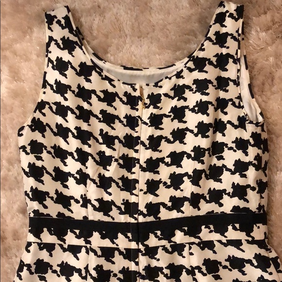 Silk houndstooth kate spade dress - Picture 4 of 7
